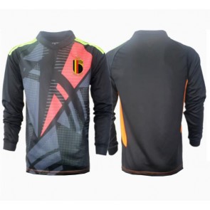 Belgie Brankářské Domácí Dres ME 2024 Dlouhý Rukáv